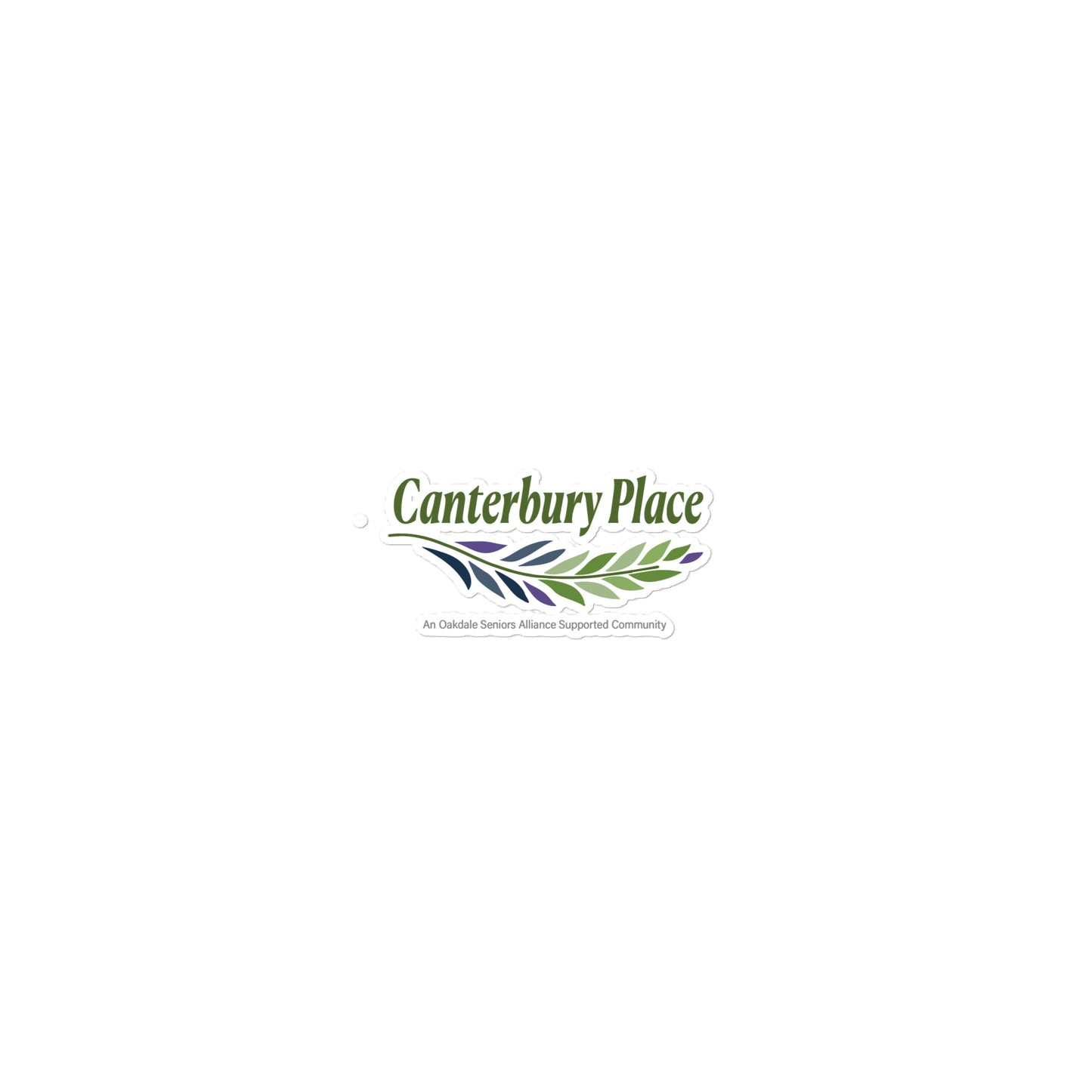 Canterbury Bubble-free stickers