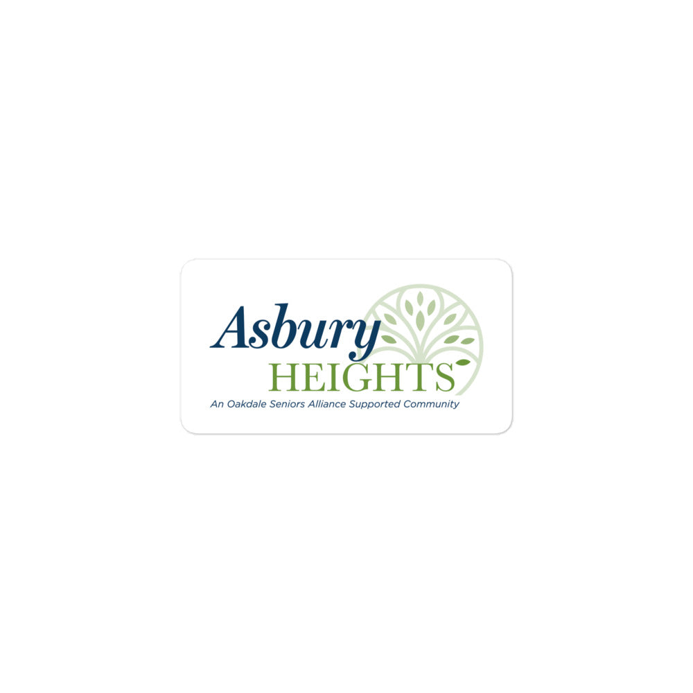 Asbury Heights Bubble-free stickers