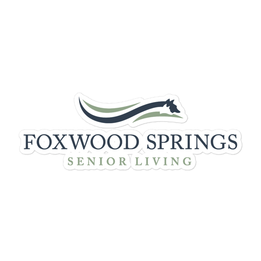Foxwood Springs Bubble-free stickers