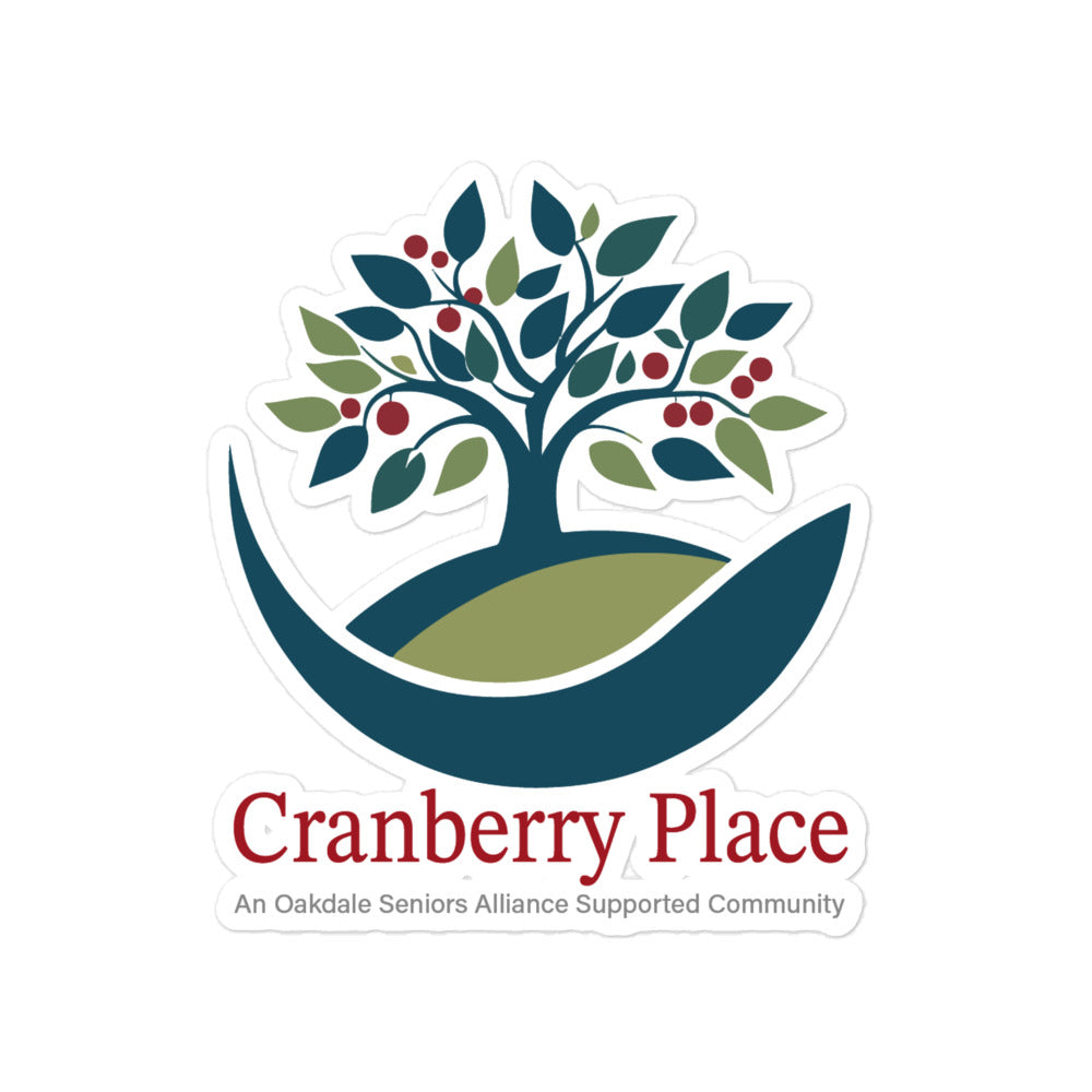 Cranberry Bubble-free stickers