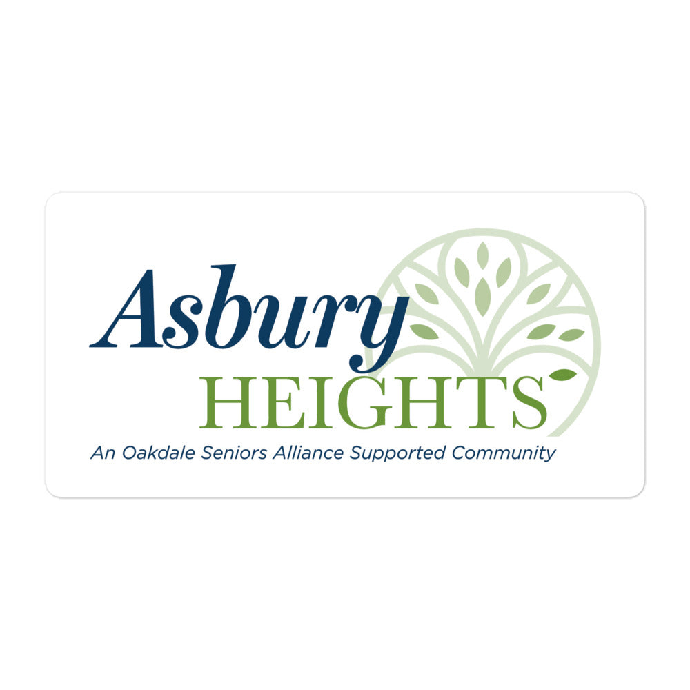 Asbury Heights Bubble-free stickers