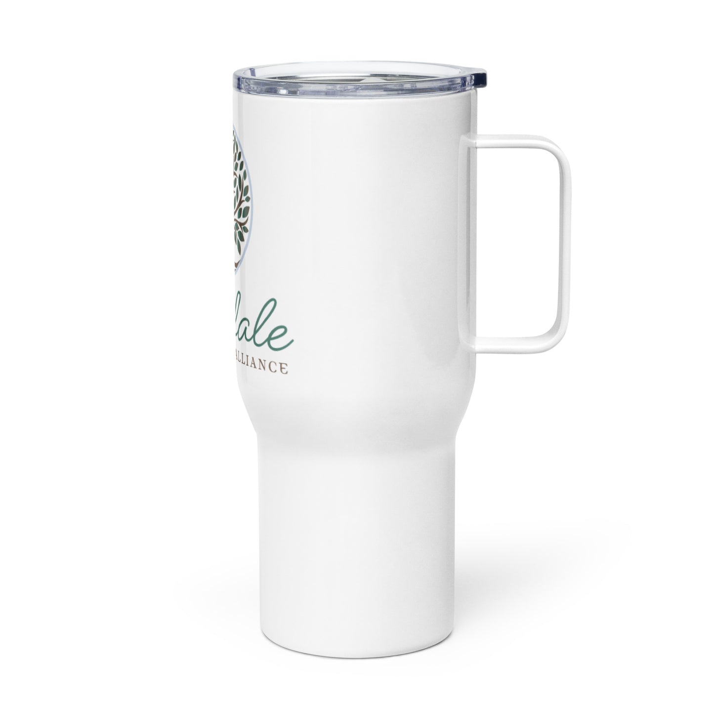 Oakdale Travel mug with a handle